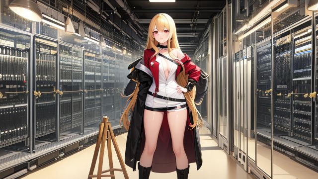 [Marina dans le datacenter]